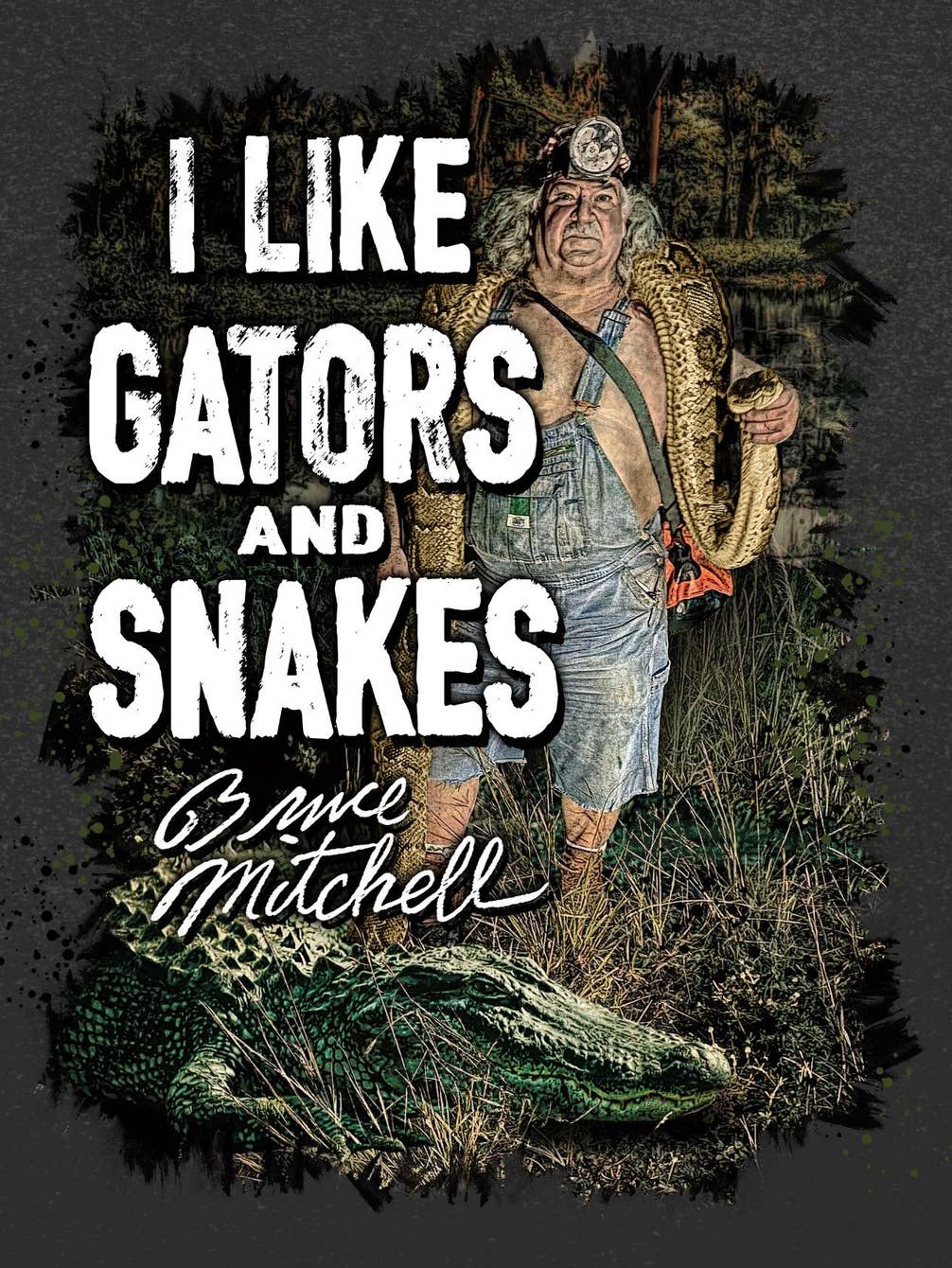 Bruce Mitchell - Gators & Snakes - Licensed Graphic Tee