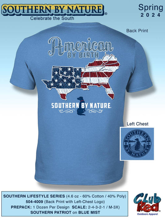 Men's Patriotic Tee, Top Seller, Southern Pride.