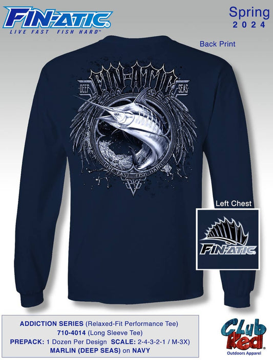 Men's Fishing Tee, Top-Seller, Long-Sleeve Performance Tee.