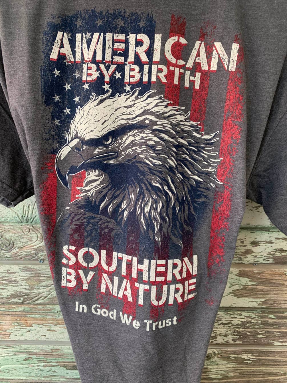 Men's Patriotic Tee, Top Seller. American Patriot.