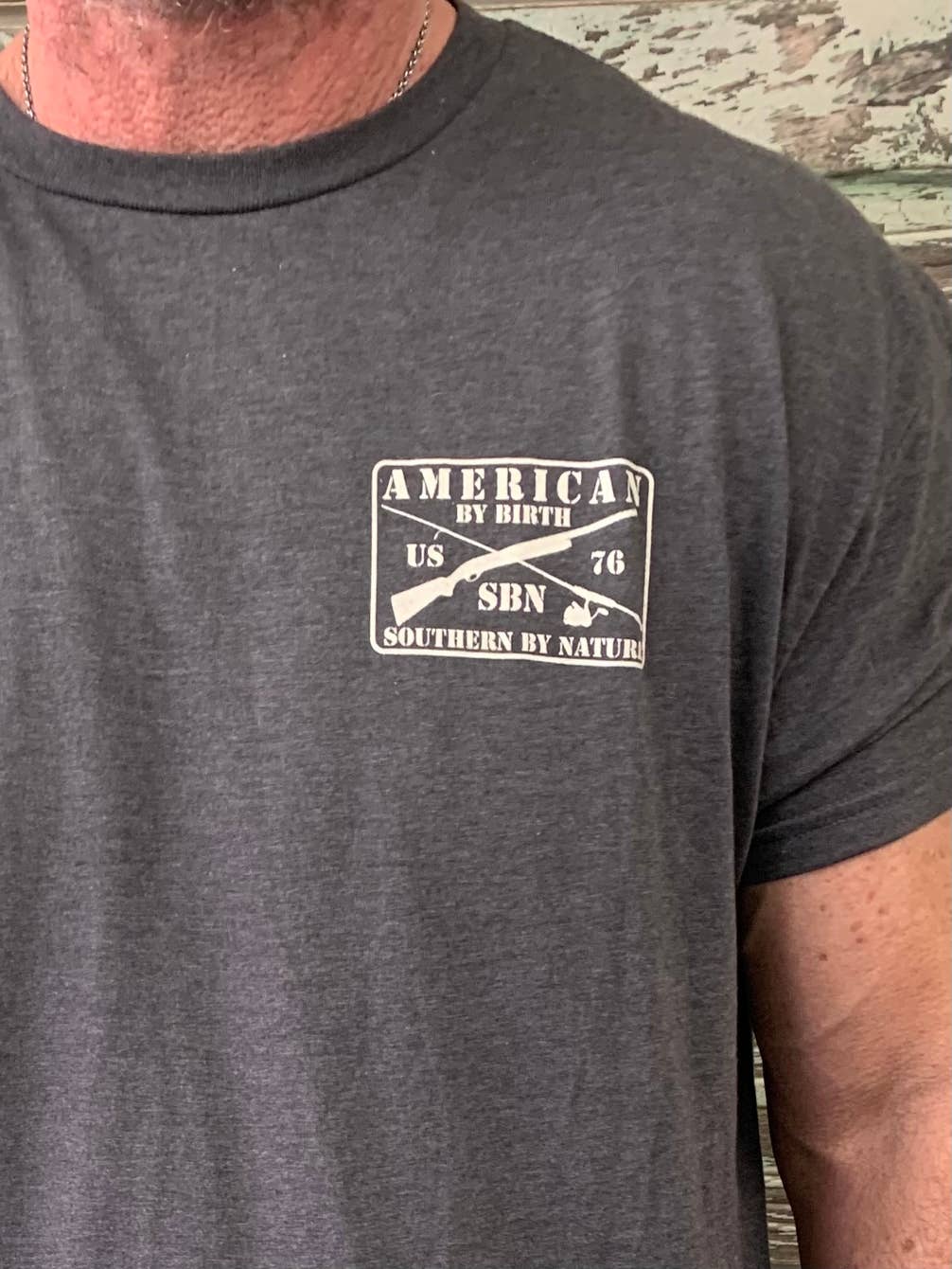 Men's Patriotic Tee, Top Seller. American Patriot.