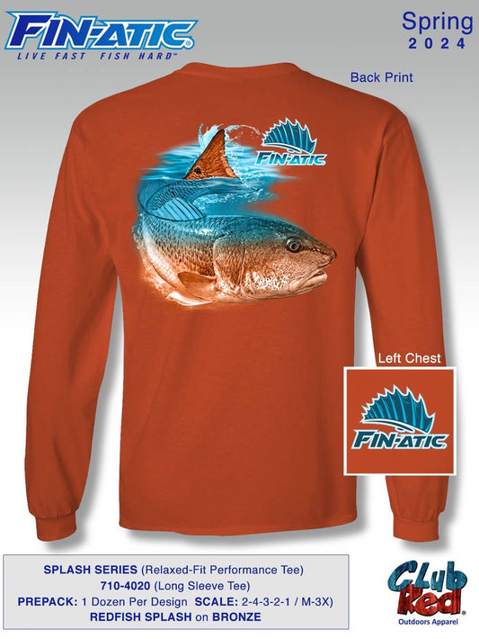 Men's Fishing Tee, Top-Seller, Long-Sleeve Performance Tee.