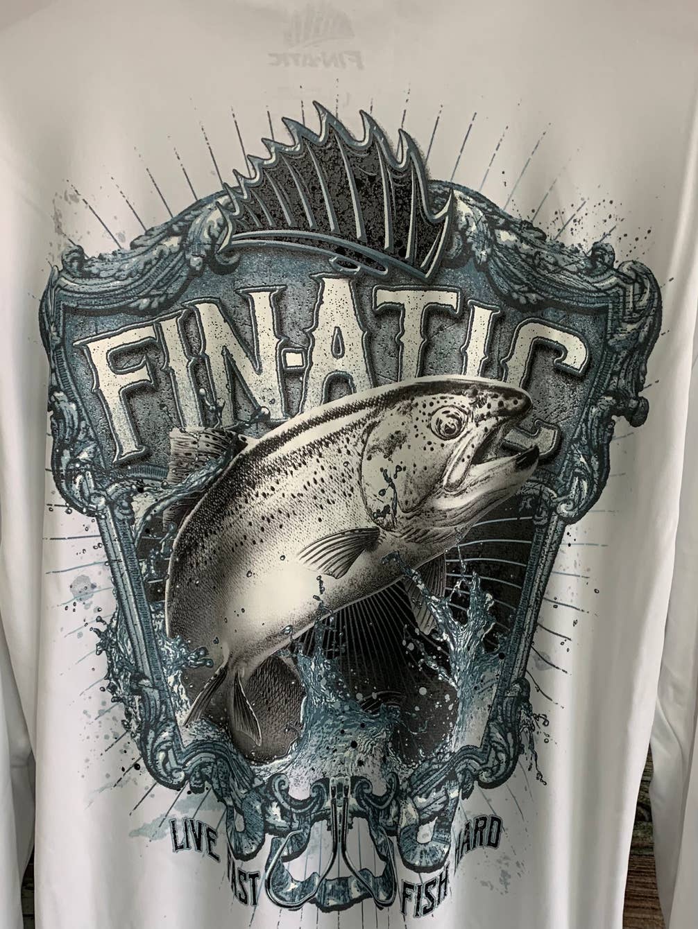 Men's Fishing Tee, Nature, Long-Sleeve Performance Tee.