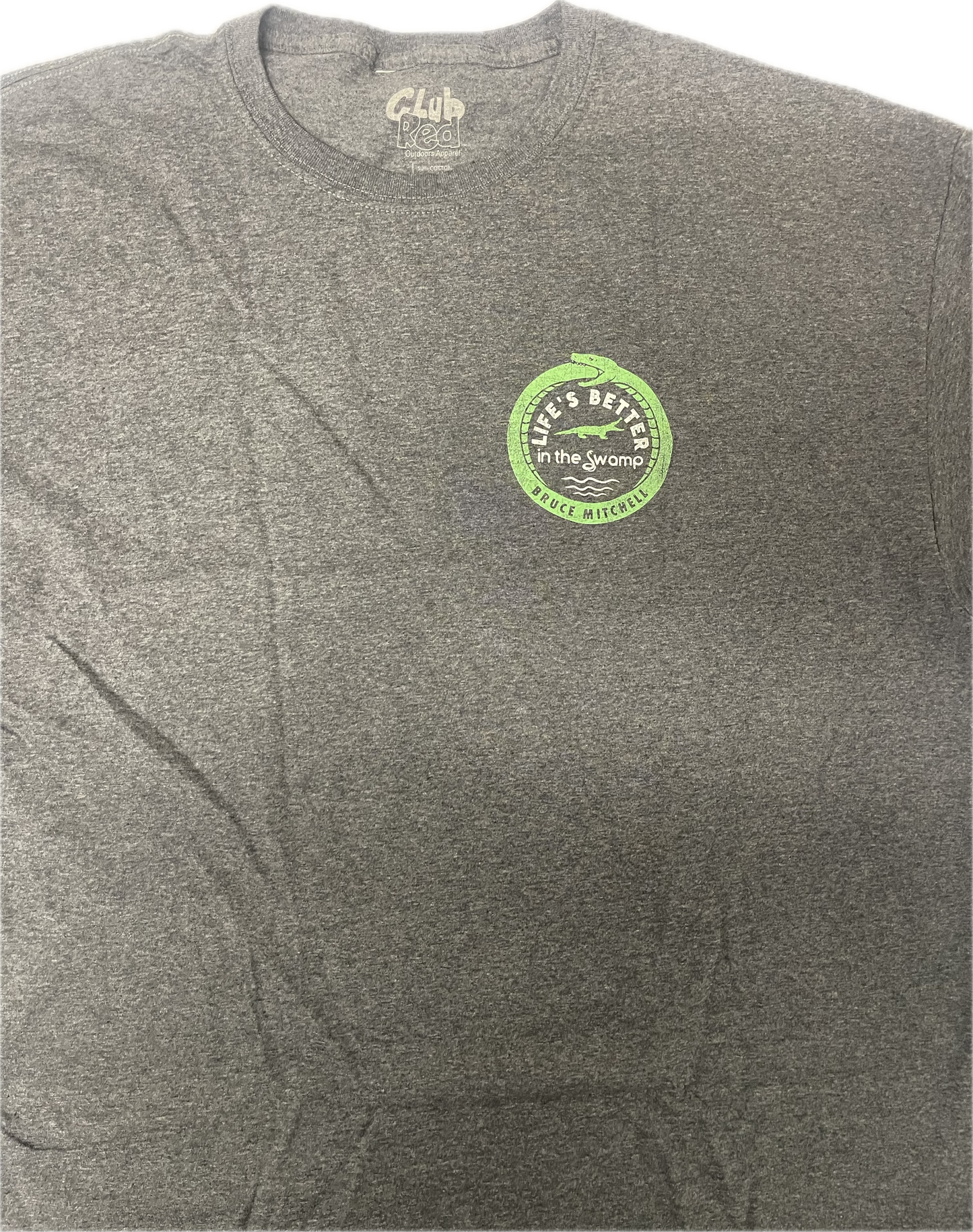 Bruce Mitchell - SWAMP LOGO - Licensed Graphic Tee