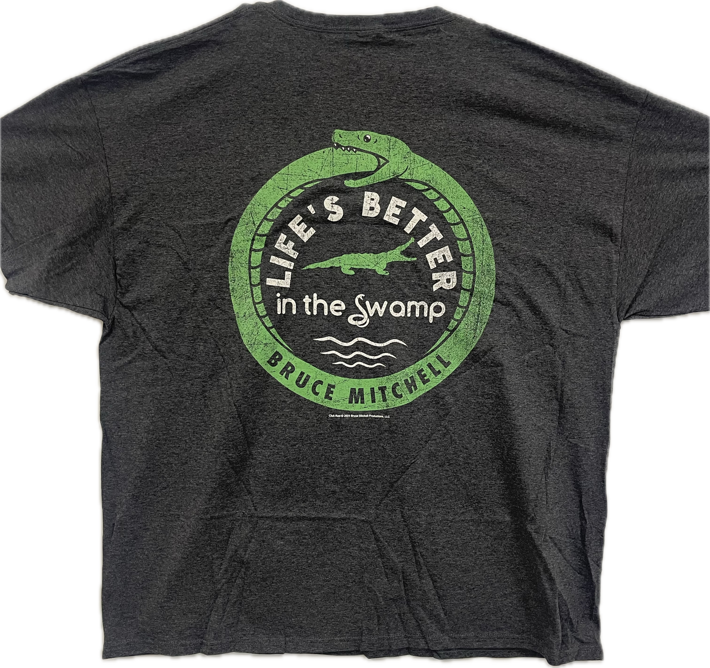 Bruce Mitchell - SWAMP LOGO - Licensed Graphic Tee