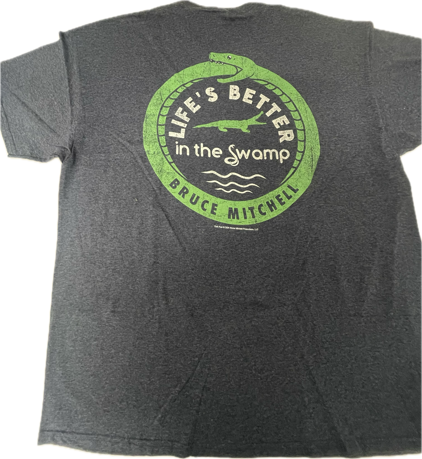 Bruce Mitchell - SWAMP LOGO - Licensed Graphic Tee