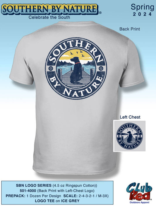 Men's Outdoors Tee, Top Seller,  Southern By Nature Logo.