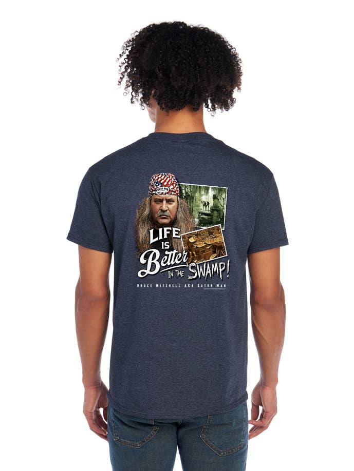 Bruce Mitchell - SWAMP LIFE - Licensed Graphic Tee