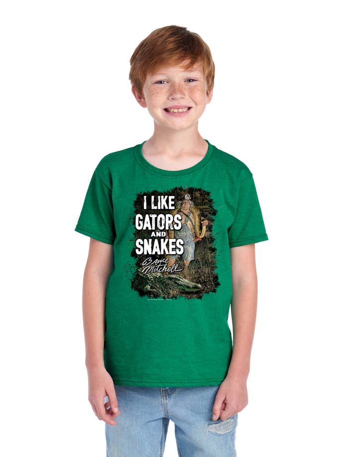 Bruce Mitchell YOUTH TEE - Gators & Snakes