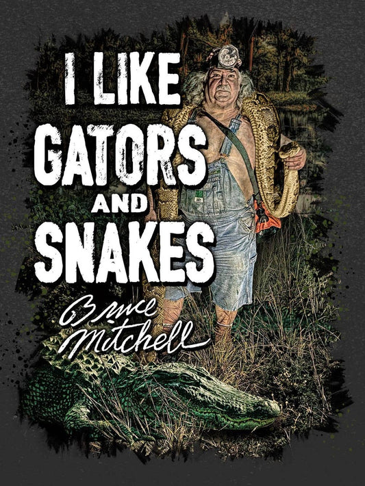 Bruce Mitchell - Gators & Snakes - Licensed Graphic Tee